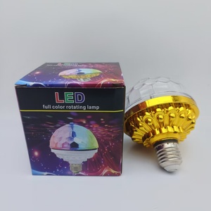 Colorful Rotating Magic Ball <strong>Light</strong> E27 RGB LED Stage <strong>Light</strong> <strong>Sockets</strong> Atmosphere Lighting KTV Party Wedding AC85-265V IP44 - Product Image 6