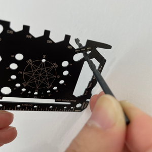 Quà tặng doanh nghiệp 50 trong 1 tùy chỉnh mở chai ngoài trời Survival thẻ tín dụng đa công cụ - Product Image 5