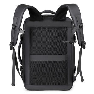 Sac à dos pour ordinateur portable professionnel extensible de qualité supérieure pour homme avec compartiment à chaussures indépendant, port de charge USB étanche, 180 °   Ouverture - Product Image 3