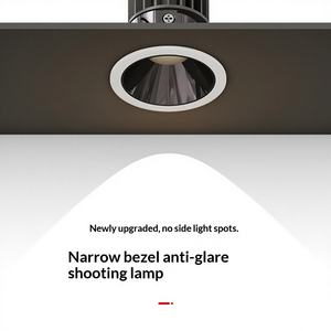 Spot encastré anti-éblouissement COB en aluminium Little Hill pour éclairage mural de salon à faisceau étroit - Product Image 5