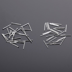 Stud <b>Earrings</b> 925 Silver Plated <b>Screw</b> Shape Simple Design For Women Ear Cartilage Jewelry - Product Image 1
