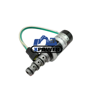 วาล์วโซลินอยด์แบบสัดส่วนสำหรับปั๊มไฮดรอลิกของรถขุดขนาดใหญ่ Xpower รุ่น SK200-3 DH200 14574269 SKX5P-17-208 KDRDE5K-20-40C07-109 - Product Image 2
