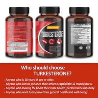 Produsen Produk Suplemen Herbal Tur-kesterone Kapsul Label Pribadi untuk Kesehatan Pria, Manfaat Otot, dan Olahraga