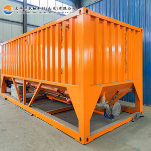 จีนปรับแต่งไซโลซีเมนต์แบบบินเถ้าแนวนอนขนาด 100 ตันชนิดคอนเทนเนอร์ไซโลซีเมนต์ - Product Image 2