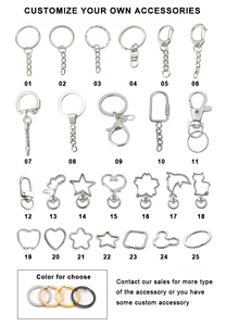 Penjualan langsung pabrik gantungan kunci kustom bahan ramah lingkungan hadiah promosi karet silikon Pvc dapat disesuaikan - Product Image 5