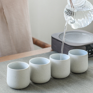 Set di 4 Tazze in Stile Japandi, Ecologiche e Resistenti al Calore, in Ceramica e Porcellana Giapponese, Confezione Regalo - Product Image 3