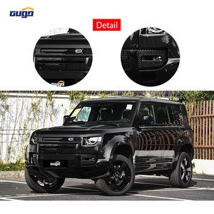 GUGO 2020 ABS New Car Bumpers Black Model Bodykit pour <span class=keywords><strong>LAND</strong></span> <span class=keywords><strong>ROVER</strong></span> DEFENDER Avant et Arrière <span class=keywords><strong>Sport</strong></span> Upgrade Style - Product Image 4