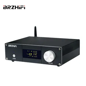 Brzhifi เครื่องขยายเสียงดิจิตอล Hi-Fi 5.0 5.1ช่องสัญญาณมีรีโมทคอนโทรล