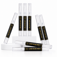 Stylo de colle pour perruque 5 ml à marque privée, application de précision, adhésif puissant pour l'installation de perruques en dentelle