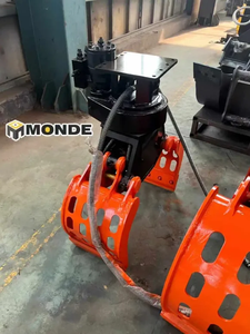 Grappin de <span class=keywords><strong>démolition</strong></span> hydraulique rotatif à 360° pour excavatrice à grande ouverture, pour roche et pierre, avec plaque en acier HARDOX - Product Image 2