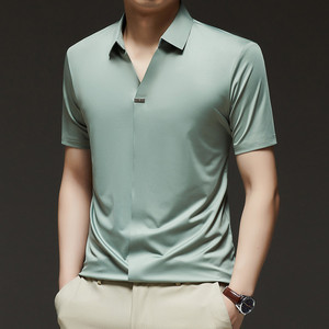 Commerce transfrontalier, livraison directe, Wanshang Taobao, modèle 731, chemise à manches courtes en soie à rayures brodées et fourrure <span class=keywords><strong>de</strong></span> lapin - Product Image 1