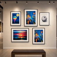 Passe-partout personnalisé sans acide pour photos, avec biseau à 45 degrés, pour cadres photo, formats 5x7 à A3, à âme blanche, pour affichage d'œuvres d'art, vente en gros