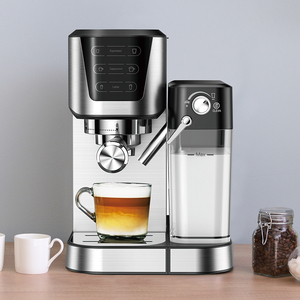 <span class=keywords><strong>Cafetera</strong></span> espresso <span class=keywords><strong>italiana</strong></span> 5 en 1 con tanque de leche <span class=keywords><strong>Cafetera</strong></span> de <span class=keywords><strong>acero</strong></span> <span class=keywords><strong>inoxidable</strong></span> de 19 bares Electrodoméstico de cocina para el hogar - Product Image 4