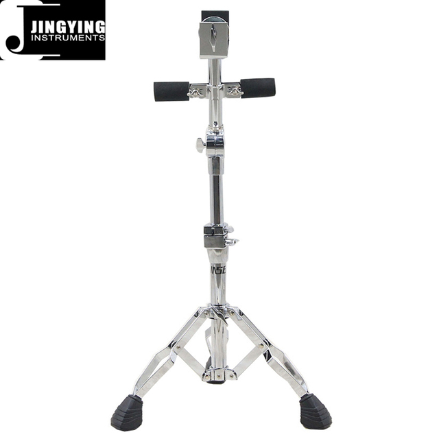 2025 Jingying Music Bongo Drum Accessories,Professional Electroplated Bongo Drum Stands