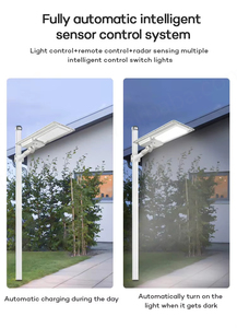 Réverbère solaire LED haute puissance personnalisé étanche 67/100/200/300W série pour application routière classé IP67 - Product Image 4