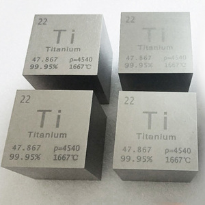 Éléments métalliques de taille personnalisée : Cubes de titane, tungstène, molybdène, <span class=keywords><strong>magnésium</strong></span> et tantale à 99,5 % de pureté - Product Image 3