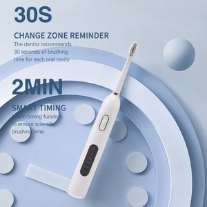 Factory Wholesale Rechargeable Teeth Whitening Electric Toothbrush Adult Magnetic Sonic Electric Toothbrush With Charging Base - Product Image 6