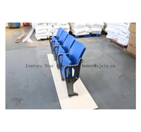 Support en alliage d'aluminium pour bancs temporaires de stades et sièges de terrains de basket-ball