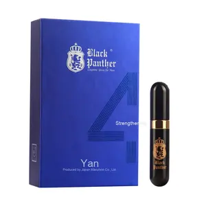 Zwarte Panter Iv Zwarte Seksuele Gezondheidsproducten Voor Volwassenen Mannelijke Seksspeeltjes Vertragen Crème En Spray - Product Image 5