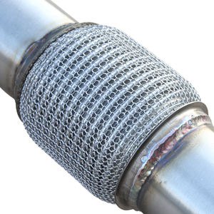 Bajante de escape SS304 de 3,5 "para 2013 + VW Golf MK7 MK7.5 GTI Jettle Seat Leon Cupra 5F/RS 5E <span class=keywords><strong>TFSI</strong></span> Audi <span class=keywords><strong>A3</strong></span> Downpipe - Product Image 6