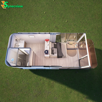 Maison Capsule de Luxe Écologique Préfabriquée, Structure Étanche pour Bureau, Hôtel, Site Touristique
