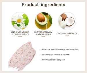 MOND'SUB <strong>Hand</strong> and Foot <strong>Scrub</strong> Organic Coconut Oil Exfoliating Foot <strong>Scrub</strong> Nourishing <strong>Hand</strong> <strong>Scrub</strong> - Product Image 6