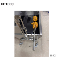Ensemble de fourchettes de rôtissoire pour barbecue électrique Kit de rôtissoire de camping portable avec moteur à piles
