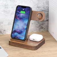 Produk 2023 Power Bank telepon Logo kustom jam tangan Headset ponsel Mini 3 in 1 pengisian nirkabel