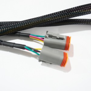 Kabel Harness Konektor ke Konektor Custom DT04-4P DT04-2P, Kabel Jumper Silikon - Product Image 1