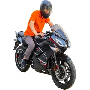 Eec emotorcycle motor médio preço do moto elétrica 10000w elétrica offroad motocicleta adulto 120km unidade média