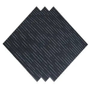 High quality commercial carpet tiles PVC backing square interlocking removable office carpet tile 50*50cm