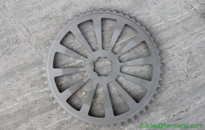 Anillo de Cadena de Titanio Personalizado, Hecho con Materiales Ti6al4v, Anillos de Cadena de Aleación de Titanio Duraderos y Resistentes, Dientes de Ti6al4v - Product Image 5