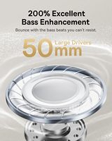 Casque supra-auriculaire For 30 Max ANC avec suivi de la tête, audio spatial, autonomie de 65h, ajustement confortable, appels clairs, contrôle par application
