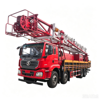 Plateforme de réparation de puits CAT XJ450 |   Équipement de maintenance pétrolière et gazière robuste, haute productivité, 47800 kg