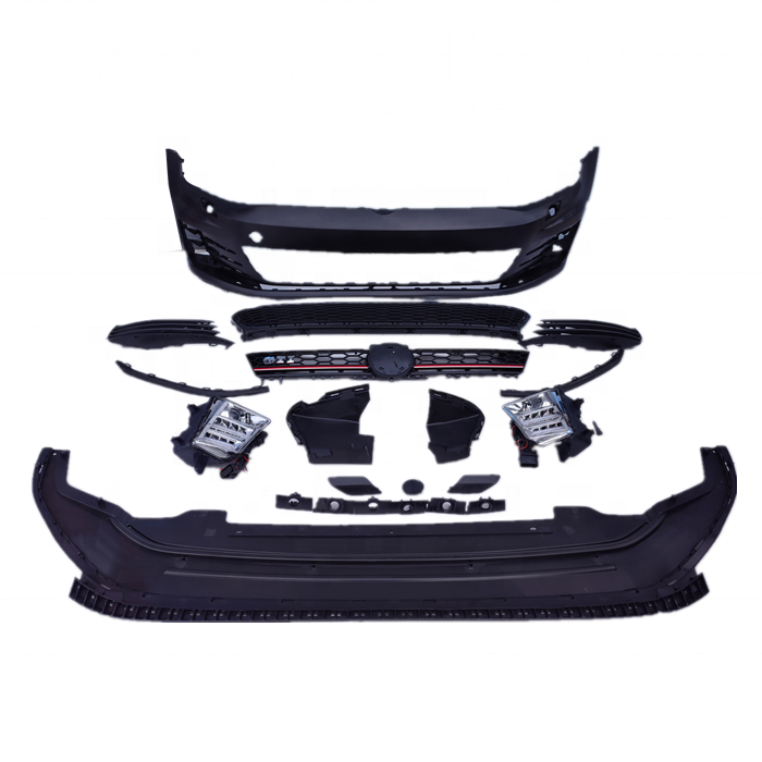 AUTOMOTIVE EXTERIOR ACCESSORIES BODY SYSTEM TUNING CAR PART for VW GOLF 7 GTI FRONT BUMPER 2013 2014 2015