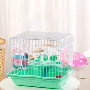 Hot Selling Small Animal Hamster Cage With Toy Accessories