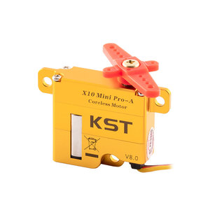 KST X10มินิโปร8.0Kgf ซม. 0.08sec เกียร์โลหะดิจิทัลเซอร์โวอลูมิเนียมอัลลอยด์1520s/333Hz เครื่องร่อนแข่งขัน - Product Image 1