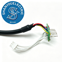 Câbles personnalisés DB9 pour faisceaux de câblage électronique et électrique, cartes de circuits imprimés et broches mâles
