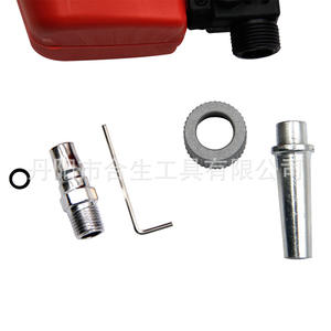 Pistola de chorro de arena neumática Hesheng, portátil, accionada por bomba, para eliminación de óxido, desincrustación y decapado. - Product Image 1