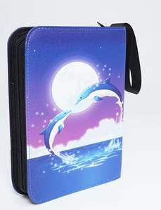 Livre de collection Charizard 900 cartes 9 pochettes, dossier de collection de cartes à collectionner <span class=keywords><strong>Pokémon</strong></span>, sac à fermeture éclair en cuir PU tendance Candy Fashion - Product Image 6