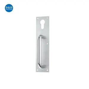 High Quality Panic Door Cylinder Stainless Steel 304 Pull Handle Night Latch Plate for Panic Exit Device