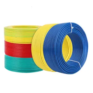 Electric Cable Single Core Copper 3mm 4mm 10mm 25mm House Wiring Cable Wire Price Per Meter Solid Core Copper Wire