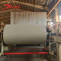 Mesin Pembuat Kertas Bergelombang Pasokan Langsung Pabrik Lebar 3600mm Peralatan Manufaktur Kertas Fluting