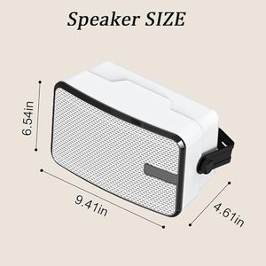 Soporte de Pared para Altavoces de 400W con Control Remoto por Radio y Soporte para Aplicaciones - Product Image 5