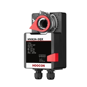HVAC 시스템 5NM 모듈러 제어 AC/DC24V CE 인증 2년 보증 보조 스위치 2개 세트 전기 안전 댐퍼 - Product Image 4