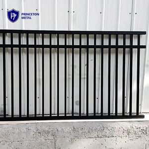 Clôture de sécurité de piscine en aluminium extérieure d'approvisionnement d'usine conception tubulaire anti-pourriture pour usage agricole et résidentiel - Product Image 6