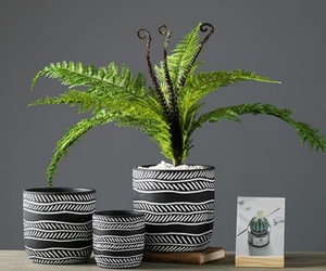 Vente en gros de pots en céramique pour plantes succulentes en terre cuite Couvertures de pots de fleurs respirantes géométriques simples Décoration de jardin Fabricant - Product Image 3