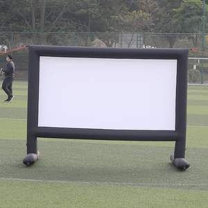 SAYOK, pantalla <span class=keywords><strong>de</strong></span> proyector <span class=keywords><strong>de</strong></span> película inflable <span class=keywords><strong>de</strong></span> 100 pulgadas, 9,6 pies, para pantalla <span class=keywords><strong>de</strong></span> película duradera para interiores y exteriores, sin necesidad <span class=keywords><strong>de</strong></span> seguir inflando - Product Image 4