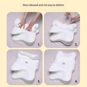 Dernière conception <span class=keywords><strong>de</strong></span> la <span class=keywords><strong>forme</strong></span> <span class=keywords><strong>de</strong></span> papillon Ménage <span class=keywords><strong>Ergonomique</strong></span> Utilisé pour soulager la douleur cervicale Coussin <span class=keywords><strong>de</strong></span> lit <span class=keywords><strong>Oreiller</strong></span> en mousse <span class=keywords><strong>à</strong></span> <span class=keywords><strong>mémoire</strong></span> - Product Image 3