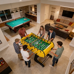 Juego de <span class=keywords><strong>Futbol</strong></span>ín de Mesa de Madera Familiar al por Mayor, Juego de <span class=keywords><strong>Futbol</strong></span>ín Magnético de Mesa, Equipo Seguro para Niños - Product Image 1